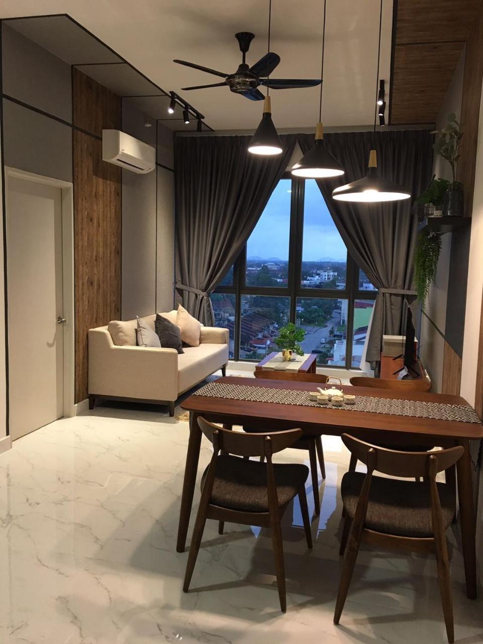Cmk Troika Apartmen#Free Netflix 코타바하루 외부 사진