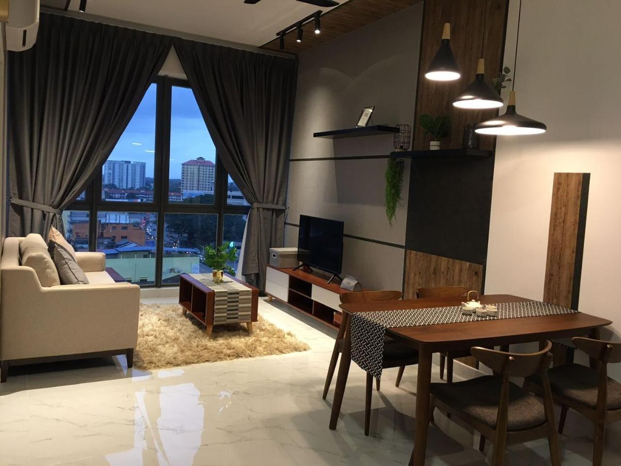 Cmk Troika Apartmen#Free Netflix 코타바하루 외부 사진